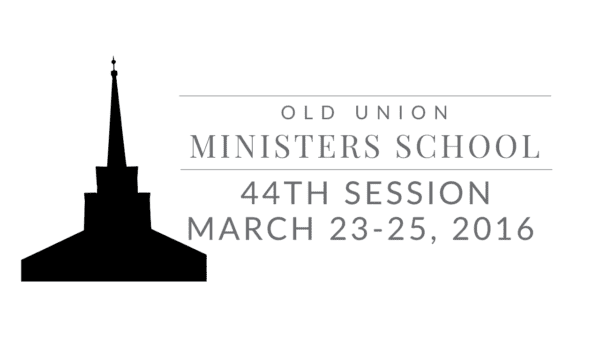 Ministers School 2016